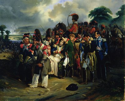 Napoleon bidding farewell to Marshal Jean Lannes by Dorian